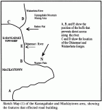 Sketch map (1) of Karangahake and Mackaytown area